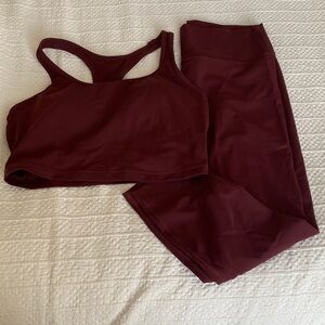 CRZ Yoga Sportsbra and legging